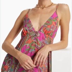 L'AGENCE Multicolor Paisley Top